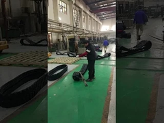 خطوط لاستیکی ماشین حفاری یانمار 55 لینک برای B50.2b / Vio45 400 X 75.5 X 74mm