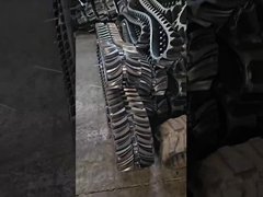 مسیر لاستیکی H280X72X47 با الگوی 40 میلی متر برای ماشین آلات طبقه بندی یا چمن زنی