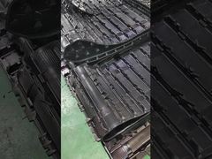 104.92 کیلوگرم ریل لاستیکی اسنوموبیل مشکی 320*72*43 میلی‌متر برای سیستم ریل لاستیکی