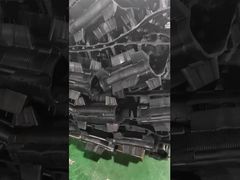 پود های ریل لاستیکی کم سر و صدا برای حفاری ها / زیرروی ریل لاستیکی 300X52 5X88