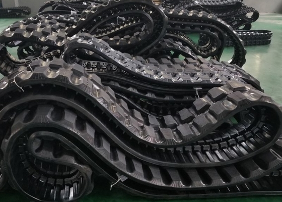 Excavator Rubber TrackS 450 X 71 X 86 پيوندهاي کوبوتا / هانيكس / هيونداي