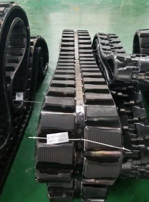 450x71x86 308BSR Excavator Rubber Track کل طول 71x86 6106mm