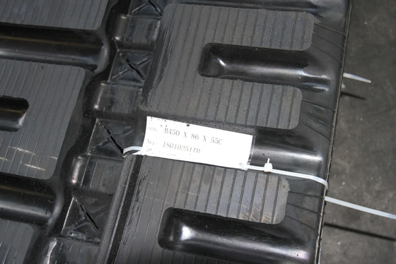 B450x86x55C الگوی C-Lug مدل Skid Steer Loader قطب لاستیکی لاستیکی