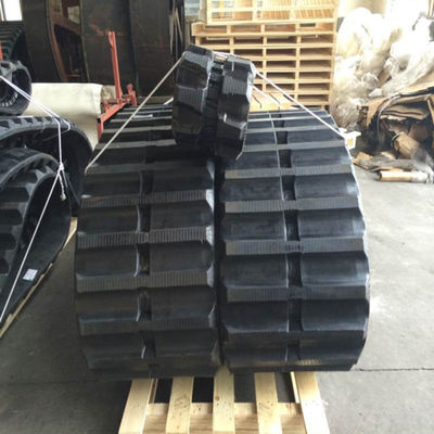 600*125*62 OEM Cralwer Dumper RT800 Dumper ریل لاستیکی