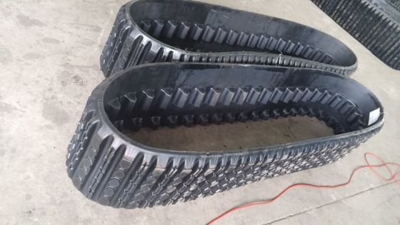380x102x42 381x101.6x42 Skid Steer Loader Rubber Crawler ASV RC-50 ریل لاستیکی