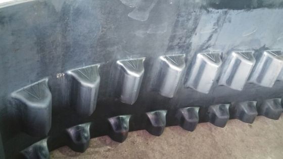 380x102x42 381x101.6x42 Skid Steer Loader Rubber Crawler ASV RC-50 ریل لاستیکی