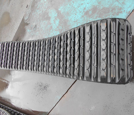 380x102x42 381x101.6x42 Skid Steer Loader Rubber Crawler ASV RC-50 ریل لاستیکی