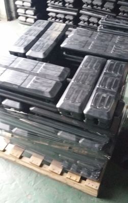 450MM بولت بر روی لاستیک ردیابی Pad جاده ای Liner ردیابی Pads ردیابی کفش برای حفاری