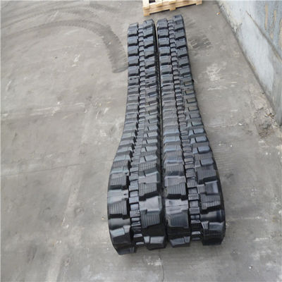 300x52.5x80/82/84/86/88/90 قطعات زیرروی ماشین حفاری قطب لاستیکی