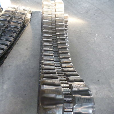 300x52.5x80/82/84/86/88/90 قطعات زیرروی ماشین حفاری قطب لاستیکی