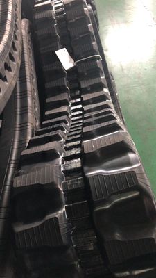 300x52.5x80/82/84/86/88/90 قطعات زیرروی ماشین حفاری قطب لاستیکی