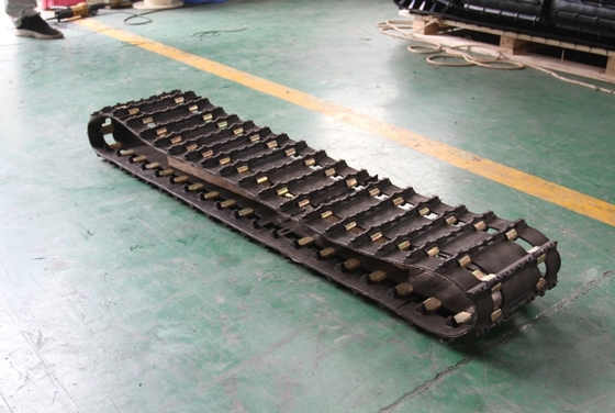 500x50.5x56/380x50.5x45/254x64x27 قطب های لاستیکی برای ماشین برفی