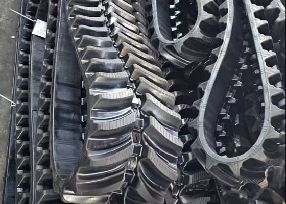 مسیر لاستیکی H280X72X47 با الگوی 40 میلی متر برای ماشین آلات طبقه بندی یا چمن زنی