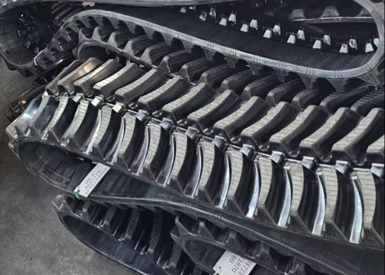 مسیر لاستیکی H280X72X47 با الگوی 40 میلی متر برای ماشین آلات طبقه بندی یا چمن زنی