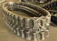 50 Links 250mm Wide Dumper Rubber Tracks With 72mm Pitch