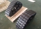 600kg Load Bearing 255mm Wide Rubber Track System For Tractor