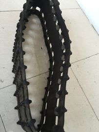 قطعه لاستیکی ربات سیاه 254 × 65 × 30 / Wear - قطعات متحرک متحرک مقاوم